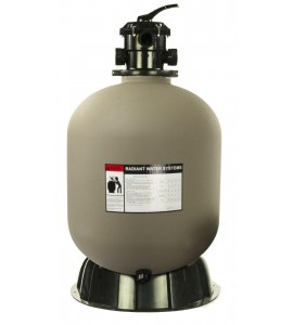 Radiant Sand Filter with Valve for Above Ground or Inground Pool (Various Sizes)
