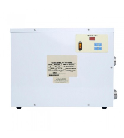 New Electric Pool Heater Swimming Pool SPA Heater Electric Thermostat 9KW 220V