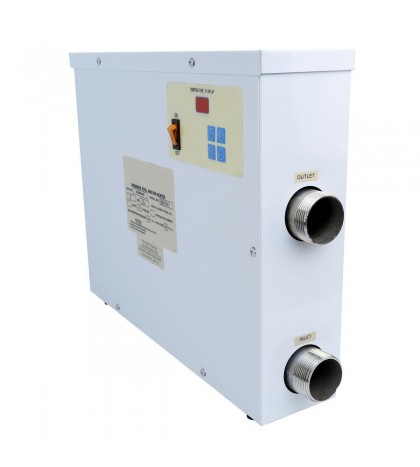 New Electric Pool Heater Swimming Pool SPA Heater Electric Thermostat 9KW 220V