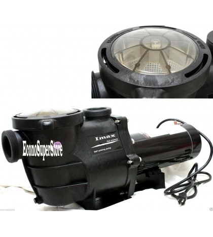 115/230V 2 HP 1500W INGROUND ABOVE GROUND SWIMMING POOL WATER PUMP W/Strainer