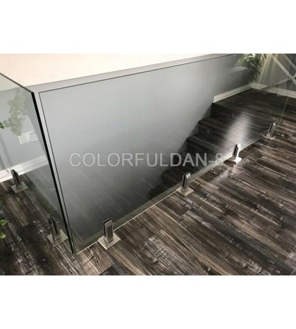 4PCS 2205 Stainless Steel Glass Pool Fence Deck Spigots Balustrade Fence Square