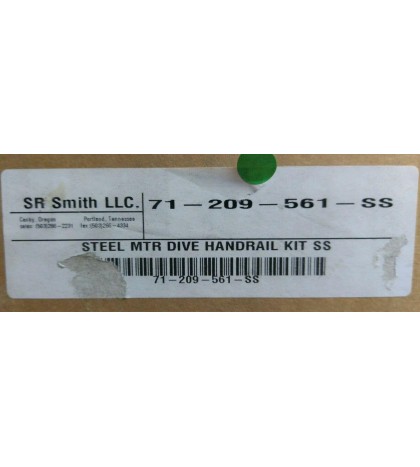 Sr Smith Steel Meter Dive Handrail Kit - Stainless Steel (71209561SS)