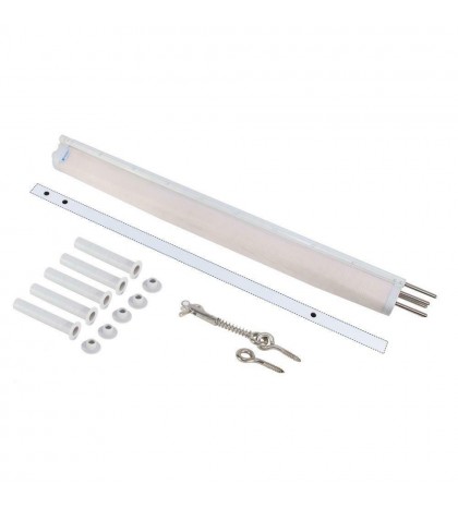 4 Ft. X 12 Ft. White Mesh Safety Fence