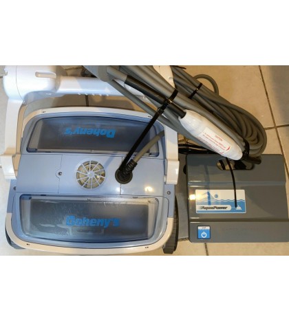 Aquabot ABREEZ4WD Breeze 4WD Robotic Pool Cleaner for In Ground Pools - Gray