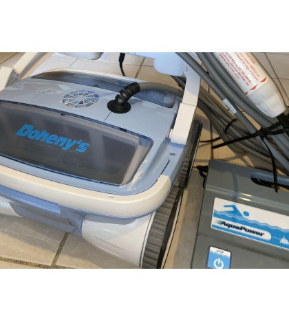 Aquabot ABREEZ4WD Breeze 4WD Robotic Pool Cleaner for In Ground Pools - Gray