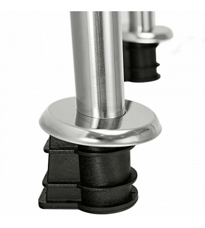 3 Step Stainless Steel In-Ground Swimming Pool Ladder With Easy Mount Legs