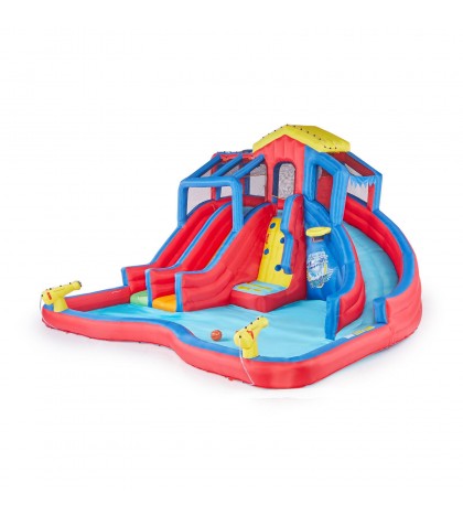 Banzai Hydro Blast Inflatable Water Park with Slides & Water Cannons (35545)