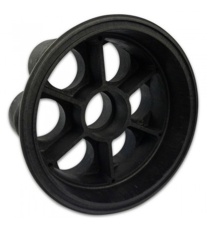 Paramount Pool & Spa Systems 005-302-4032-03 6-Port Base 2-Inch Black