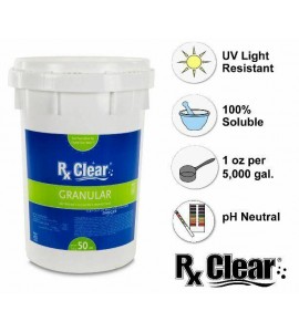Rx CLear 204046 50lbs Granular Chlorine