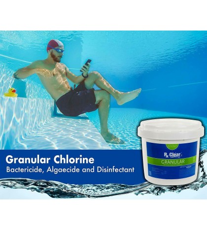 Rx CLear 204046 50lbs Granular Chlorine