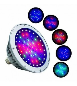 Britelumen LED Pool Light, 120V 40W IP65 Waterproof, Color Changing (120V-RGBW)