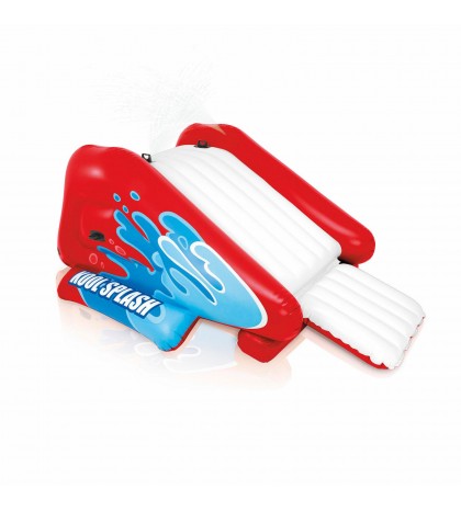 Intex Kool Splash Inflatable Pool Slide Play Center with Sprayer, Red (2 Pack)