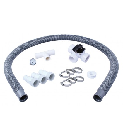 Two Kokido Keops Solar Dome Above Ground Pool Water Heaters & Bypass Kit