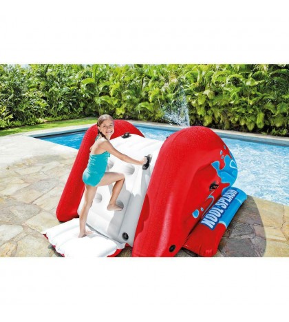 Intex Kool Splash Inflatable Pool Water Slide Play Center with Sprayer, Red