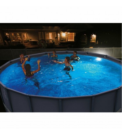 Intex Above Ground Energy Efficient LED Magnetic Pool Light 28687e (2-pack)