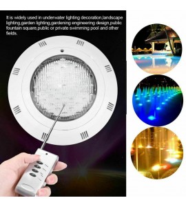 Swimming Pool Light Underwater Bulb Led Waterproof Remote Control Lamp Lighting