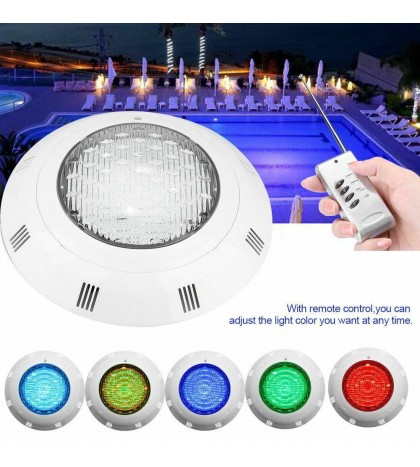 Swimming Pool Light Underwater Bulb Led Waterproof Remote Control Lamp Lighting