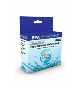 Sensafe (481026) Chlorine Water Epa Check Bottle of 50 Test Strips