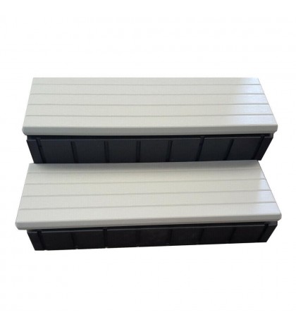 QCA Spas LASS36 Two Toned Spa Step, 36-Inch