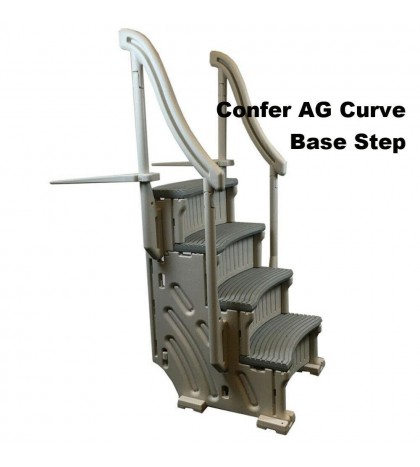 Confer Plastics Curve Above Ground Pool Step System