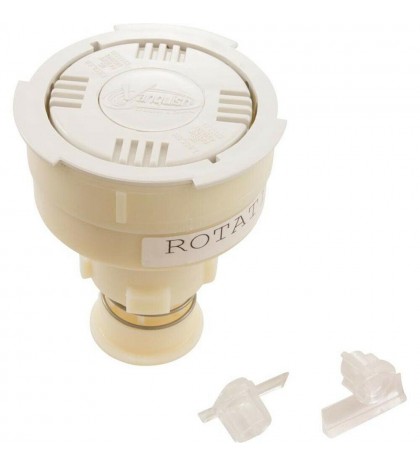 Cleaning Head, Paramount Vanquish, w/ Nozzle, White