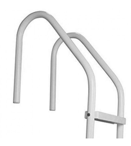 Saftron 3 Step Polymer Finish Inground Pool Ladder & Anchor Sockets (2 Pack)