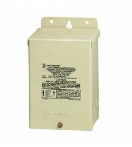 Intermatic PX100 100-Watt Safety Transformer Steel Enclosure, Beige