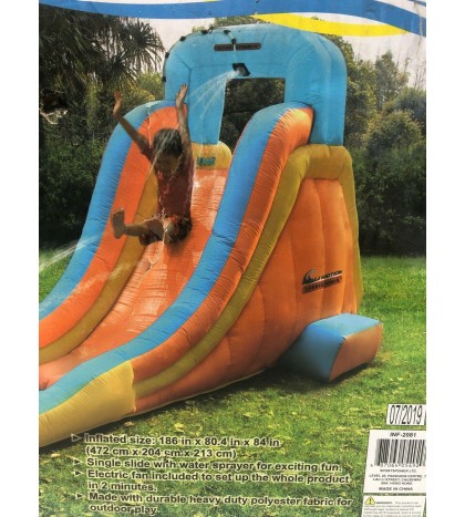 Sportspower My First Inflatable Water Slide Classic