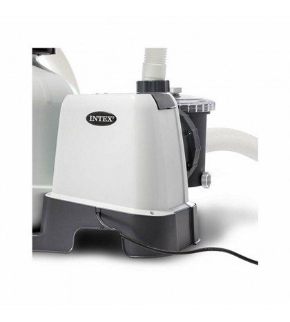 Intex 2800 GPH Above Ground Pool Sand Filter Pump and Automatic Pool Vacuum