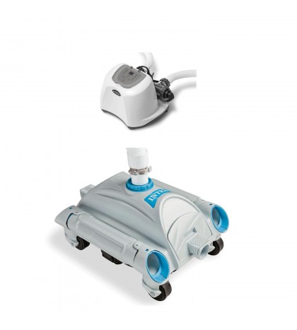 Intex Krystal Clear Saltwater Pool Chlorinator and Intex Automatic Pool Vacuum