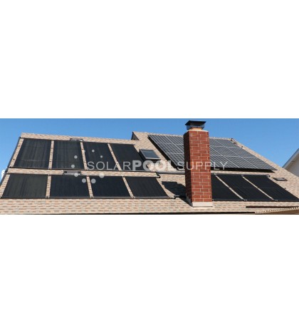 Highest Performing Design - Solar Pool Heater Panel Replacement (4' X 12' / 2