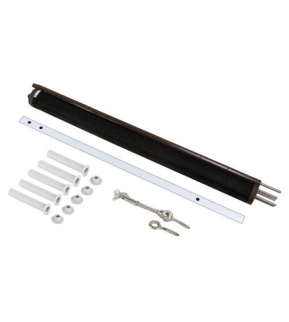 5 Ft. X 10 Ft. Brown Rust Proof Child Barrier Pool Safety Mesh Fence