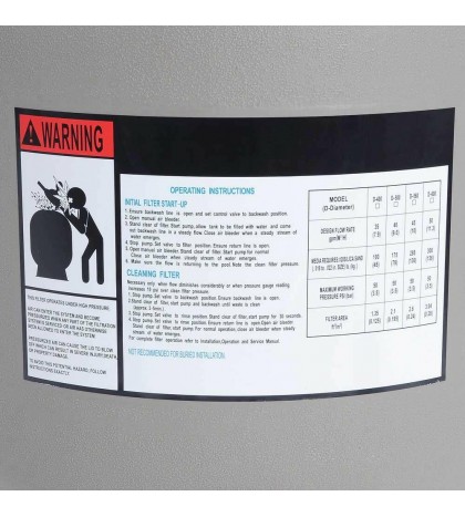 Apluschoice 37SFT001-16TV6W-09 16 inch Pool Sand Filter System