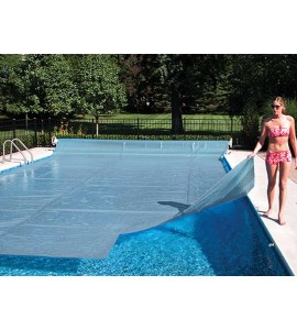Space Age Swimming Pool Solar Heater Blanket Cover w/ Grommets - 12 Mil