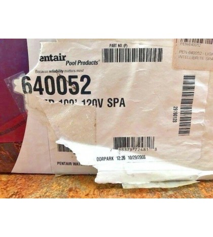 Pentair Intellibrite 120V 100' LED Spa Light 640052