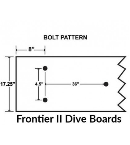 SR Smith Frontier II Replacement Diving Board