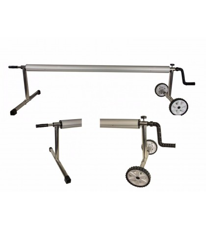 Sun2Solar Stainless Steel Swimming Pool Solar Cover Reel - (Choose Size)
