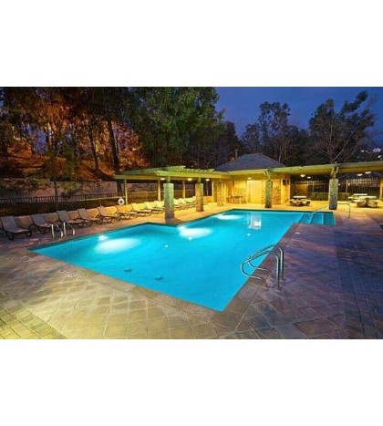 NEW~Pure White Swimming Pool Light~Li Series~300 Watt~39W~2400 Lumens~50 ft cord