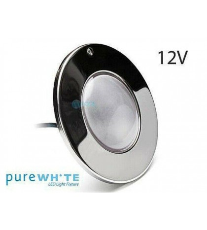 NEW~Pure White Swimming Pool Light~Li Series~300 Watt~39W~2400 Lumens~50 ft cord