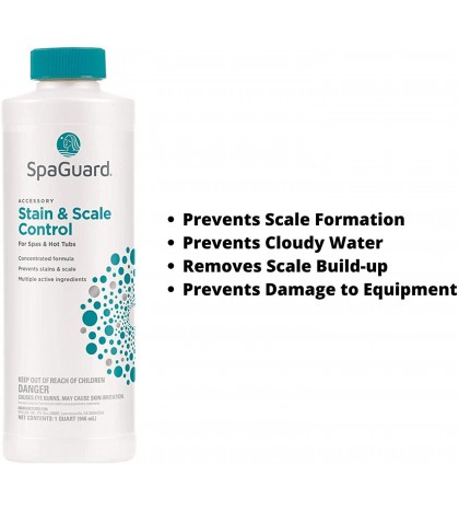 Hottubclub Deluxe Hot Tub Chemical Kit - Contains Scum Absorber, Test Strips, Sp