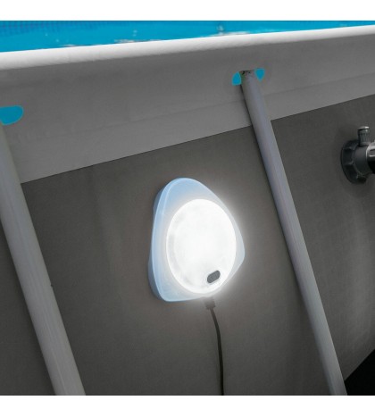Intex Above Ground Underwater LED Magnetic Swimming Pool Wall Light  (4 Pack)