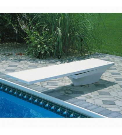 S.R.Smith Flyte-Deck II Dive Stand with 8-Foot Board - White