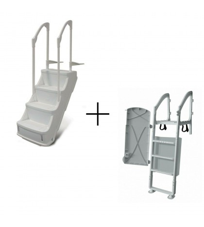 Above Ground Swimming Pool Step or In-Pool / Step Complete Combo (Choose Kit)