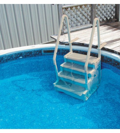 Confer Step-1 Aboveground Swimming Pool In-Pool Steps - Up To 400 Lbs. STEP-1-X