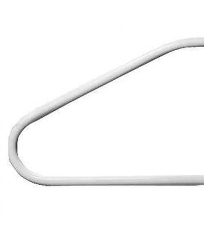 White Rustproof 4-bend Return-to-deck Swim. Pool Rail