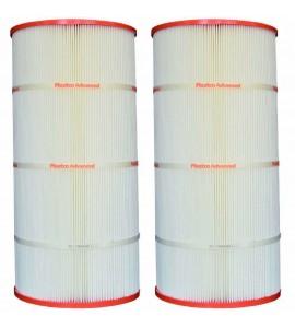 Pleatco Advanced Swimming Pool Replacement Cartridge Filter (2 Pack)