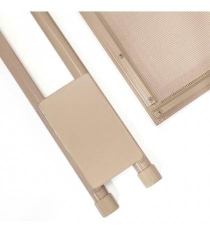 4 Ft. X 36 In. Pool Safety Fence Self-Closing Gate Kit For In-Ground Pools