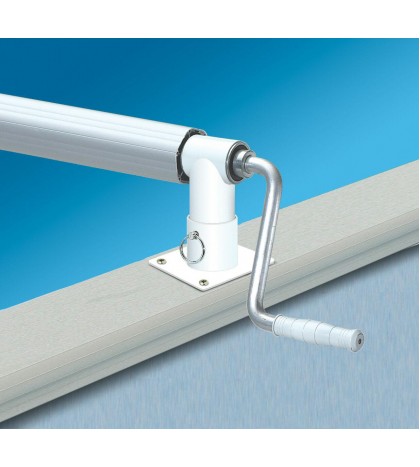 Whirlwind Above-Ground Swimming Pool Solar Cover Reel ~ Various Widths Available