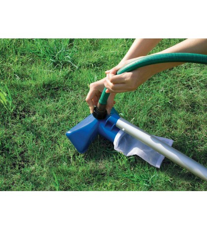 Intex Clean Kit w/ Vacuum Skimmer w/ Intex 8Ft x 30In Inflatable Swimming Pool