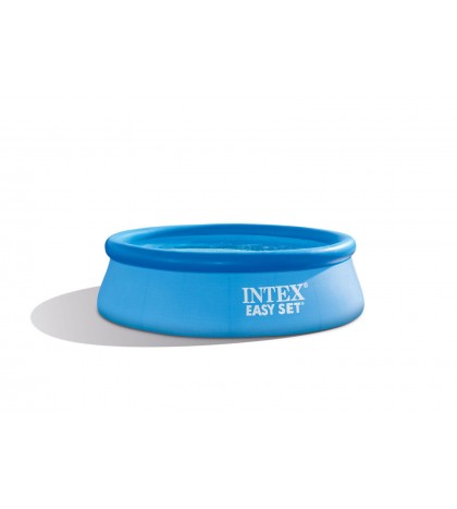 Intex Clean Kit w/ Vacuum Skimmer w/ Intex 8Ft x 30In Inflatable Swimming Pool